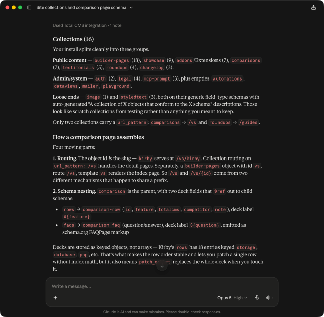 Making a PHP app legible to AI agents