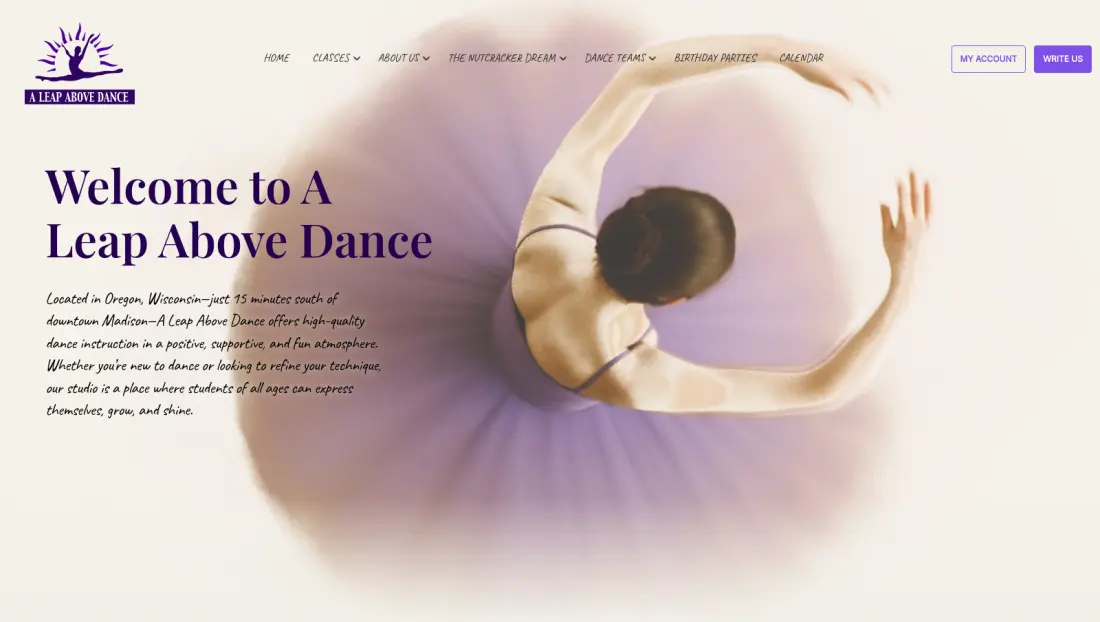 A Leap Above Dance — dance studio in Oregon, Wisconsin