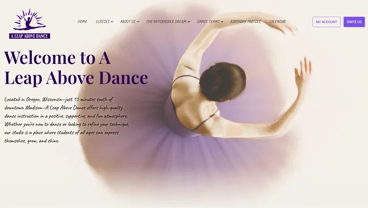 A Leap Above Dance — dance studio in Oregon, Wisconsin