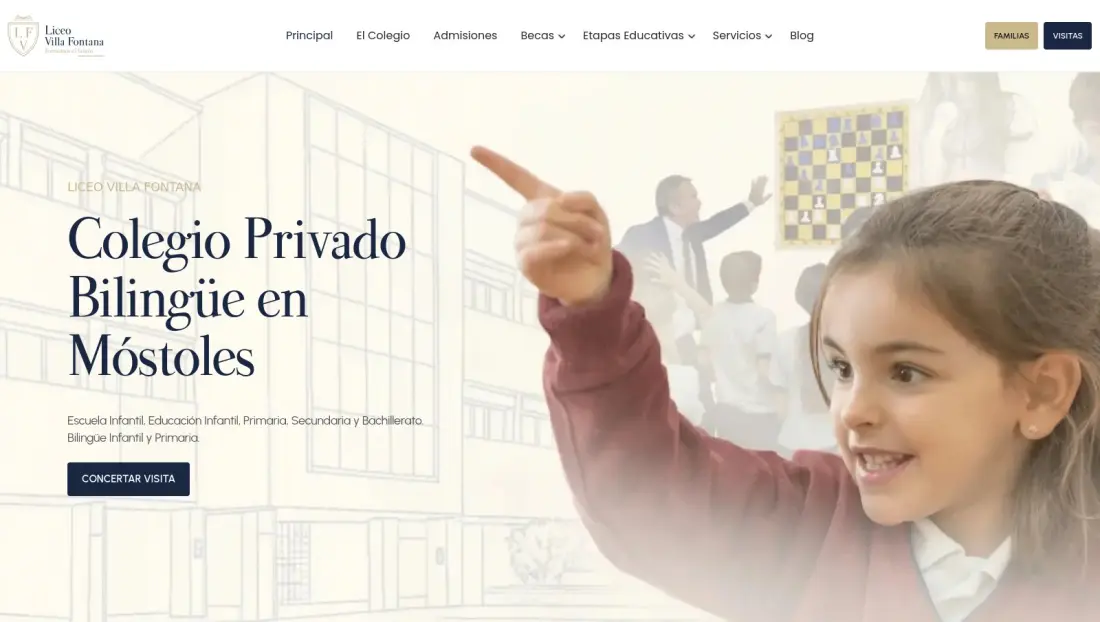 Liceo Villa Fontana — bilingual private school in Móstoles, Spain