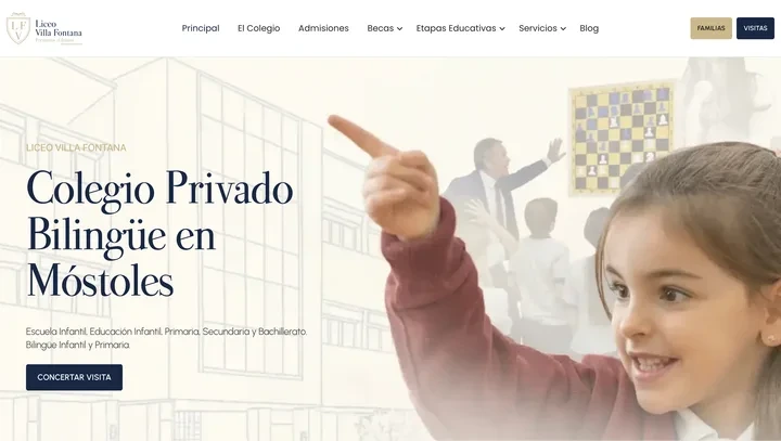Liceo Villa Fontana — bilingual private school in Móstoles, Spain