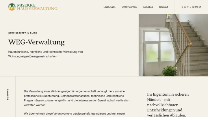Miserre Immobilien, screenshot 1
