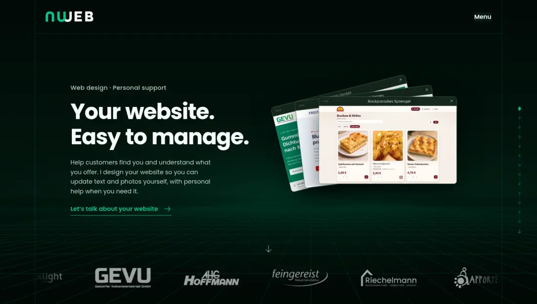 nuweb website